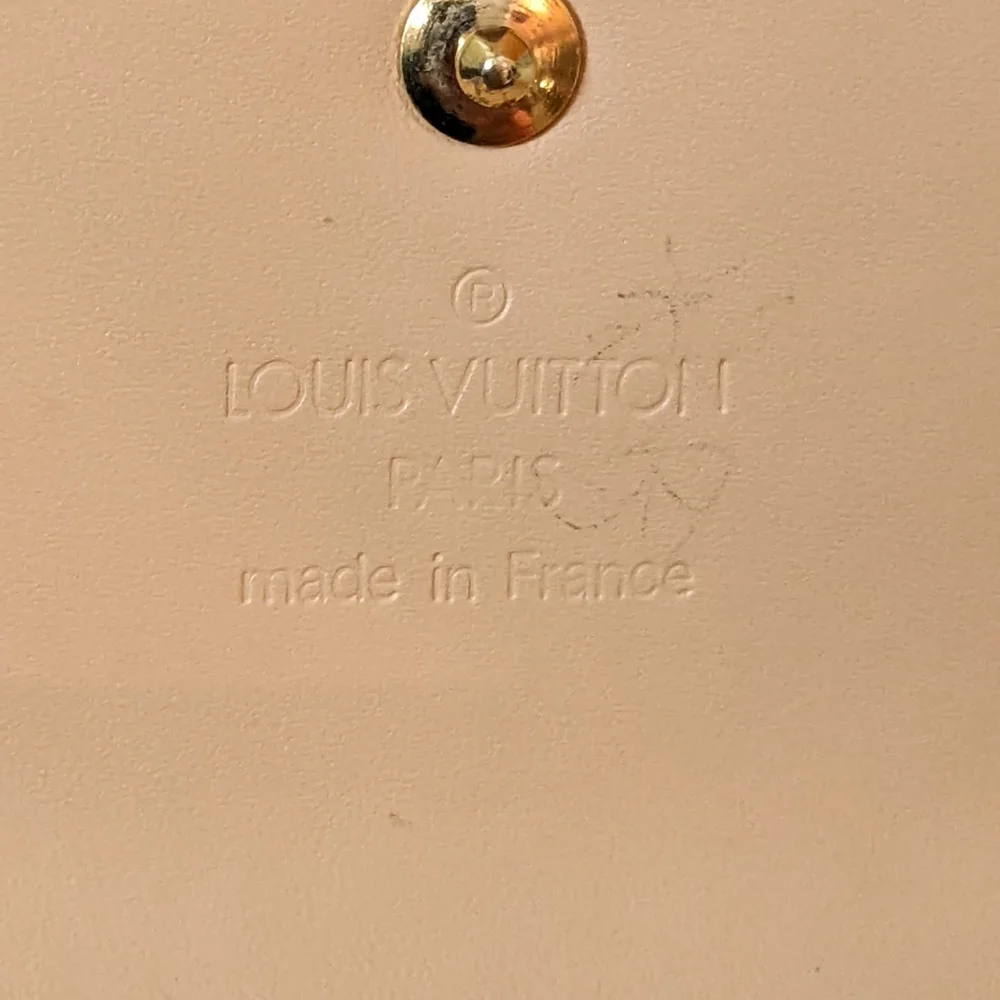 Authentic Louis Vuitton white multicolor Trifold  converted to crossbody - Picture 11 of 14